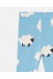 Stella Mccartney Sheep Pattern Leggings Blue And White | Kids Pants & Shorts