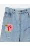 Stella Mccartney Spongebob Graphic Denim Jeans Blue | Kids Pants & Shorts