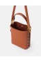 Stella Mccartney Woven Bucket Bag Tan Brown | Women Top-Handle Bags
