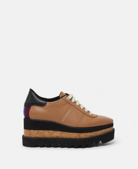 Stella Mccartney Sneak-elyse Platform Sneakers Brandy | Women Wedges