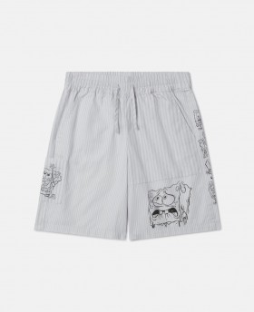 Stella Mccartney Spongebob Graphic Shorts Cream | Kids Pants & Shorts