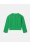 Stella McCartney Kabelstrikket Genser Grønn | Barnegensere og Cardigans