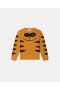  Stella McCartney Cat Graphic Strikkegenser Oransje | Barnegensere og Cardigans