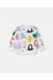 Stella McCartney Cats Print Genser Kremfarget | Barnegenser og T-skjorter