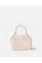  Stella McCartney Falabella Crystal Mesh Mini Tote Bag Mandel | Dame Den ikoniske Falabella