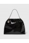  Stella McCartney Falabella Drawstring Patent Tote Bag Svart | Dame Matchende Separater