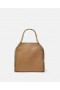 Stella McCartney Falabella Mini Tote Bag Pecan Brown | Dame Skuldervesker