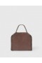  Stella McCartney Falabella Tiny Airlite® Tote Bag Mahogany | Dame Den ikoniske Falabella