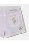  Stella McCartney Blomsterbroderte Shorts Lilla | Barnebukser og Shorts