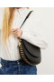  Stella McCartney Frayme Medium Flap Shoulder Bag Svart | Dame Skuldervesker