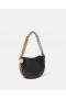  Stella McCartney Frayme liten skulderveske svart | Dame Stella Icons