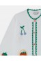  Stella McCartney Fruktbrodert Cardigan Kremfarget | Barnegensere og -cardiganser