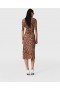 Stella McCartney Leopard Midi-skjørt med leopardtrykk | Dameskjørt