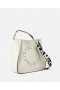  Stella McCartney Logo Skulderveske Hvit | Dame Stella Icons