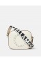  Stella McCartney Logo Skulderveske til Kamera Hvit | Skuldervesker til Dame