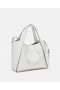  Stella McCartney Logo Grayy Alter Mat Skulderveske Hvit | Damevesker
