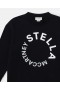 Stella McCartney Logo Graphic Langermet Genser Svart | Barnegensere og Cardigans