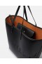  Stella McCartney Logo Monokrom Stor Tote Bag Pitch Black | Totevesker Til Dame