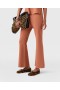 Stella McCartney Mid-rise Flared Pants Blush | Dame Strikkevarer
