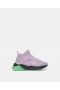  Stella McCartney Neon Mesh Lace-up Sock Trainers Lavendel | Barnesko og tilbehør