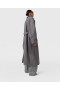  Stella McCartney Oversized Checked Belt Trench Coat Kremfarget og Svart | Damefrakker og jakker
