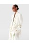  Stella McCartney Oversized Blomsterblazer med dobbeltspent kremfarget | Damefrakker og jakker