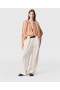 Stella McCartney Plissert topp med cape-ermer, nude | Dameskjorter og topper
