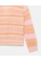 Stella McCartney Regnbuestripete Strikket Cardigan Ferskenrosa | Barnegensere og Cardigans