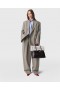  Stella McCartney Slouchy Paneled Pinstripe Pants Grå | Damebukser og shorts