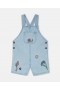 Stella McCartney Woodland Friends Denim Dungarees Blå | Barn Baby Jente