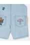 Stella McCartney Woodland Friends Denim Dungarees Blå | Barn Baby Jente