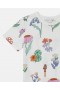  Stella McCartney Woodland Print Crew Neck T-skjorte Hvit | Barn T-skjorter og topper