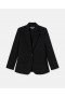  Stella McCartney Ullflanell Slim Fit Boyfriend Blazer Lilla | Damekåper og jakker