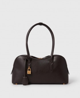  Stella McCartney Stella Ryder skulderveske mørk espresso | Dame skuldervesker