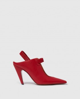  Stella McCartney Stella Spur Slingbacks Rød | Dame Høyhælte Sko