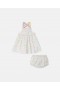  Komplet sukienka i bloomersy marki Stella Mccartney w kolorze kremowym | Sukienki i kombinezony dla dzieci