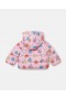  Kurtka puchowa Stella Mccartney Bright Stars w kolorze różowym i wielokolorowym | dla dziewczynek