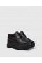  Stella Mccartney Elyse Perforowane Platformy Czarne | Koturny Damskie