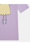  Sukienka-t-shirt Stella Mccartney Fairy Graphic Crewneck w kolorze fioletowym | Sukienki i kombinezony dla dzieci