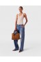  Jeansy Stella Mccartney Falabella Hips Straight-leg Blue | Jeansy damskie