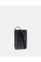 Etui na telefon Stella Mccartney Logo Grainy Alter Mat Crossbody w kolorze czarnym | Portfele damskie