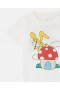  Koszulka Stella Mccartney Magicians Bunny Graphic Crewneck T-shirt w kolorze białym | Bluza i T-shirty dziecięce