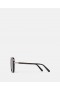  Okulary przeciwsłoneczne Stella Mccartney Oversized Square Metal Bar Glossy Black | Okulary przeciwsłoneczne damskie