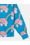 Stella Mccartney Rollerskate Rainbow Print Fleece Blue | Odzież wierzchnia dla dzieci