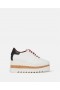  Stella Mccartney Sneak-elyse Platform Sneakers Pure White | Sneakersy damskie