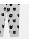  Spodnie dresowe Stella Mccartney Spooky Cat Pattern Grey | Spodnie i szorty dziecięce