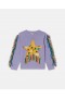  Bluza Stella Mccartney Star Graphic z frędzlami w kolorze fioletowym | Koszulki i topy dziecięce