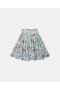  Spódnica plisowana Stella Mccartney Woodland Print w kolorze zielonym | Spodnie i szorty dziecięce