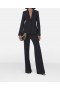  Marynarka Stella Mccartney Wool Flanell Slim Fit Boyfriend w kolorze fioletowym | Płaszcze i kurtki damskie