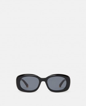  Okulary przeciwsłoneczne Stella Mccartney Chunky Oval Glossy Black | Okulary przeciwsłoneczne damskie